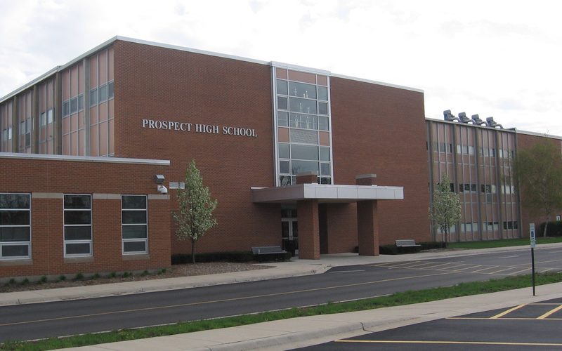 Prospect High School in Mount Prospect, Illinois